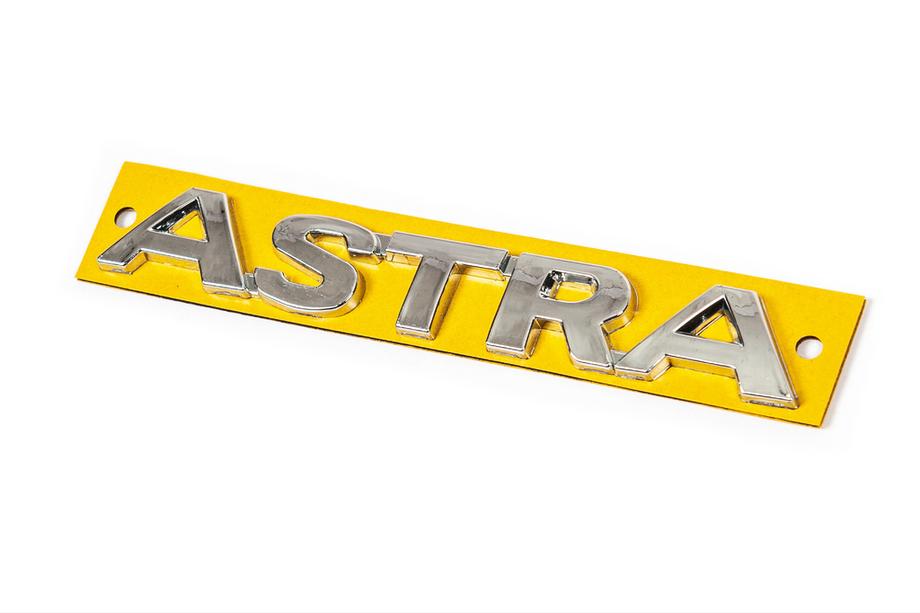 Opel Astra G Classic 1998–2012 Astra-teksti (133 x 18 mm) Image