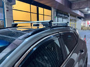 Hyundai Tucson TL 2016–2021 Lukittavat poikkitangot integroituihin kattokaiteisiin Wizard V2 (2 kpl) 125 cm, harmaat kuva 2