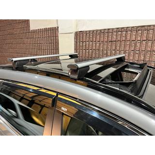 Lukittavat poikkitangot integroituihin kattokaiteisiin Wizard V2 (2 kpl) Hyundai Tucson TL 2016–2021 kuva 1