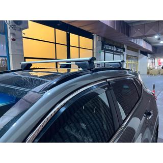 Lukittavat poikkitangot integroituihin kattokaiteisiin Wizard V2 (2 kpl) Hyundai Tucson TL 2016–2021 kuva 2