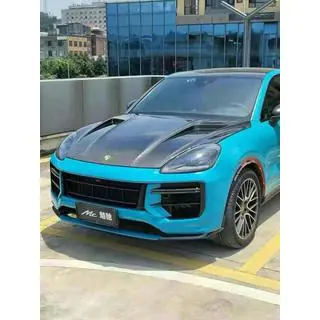 Konepelti (hiilikuitu) Porsche Cayenne 2018– kuva 4