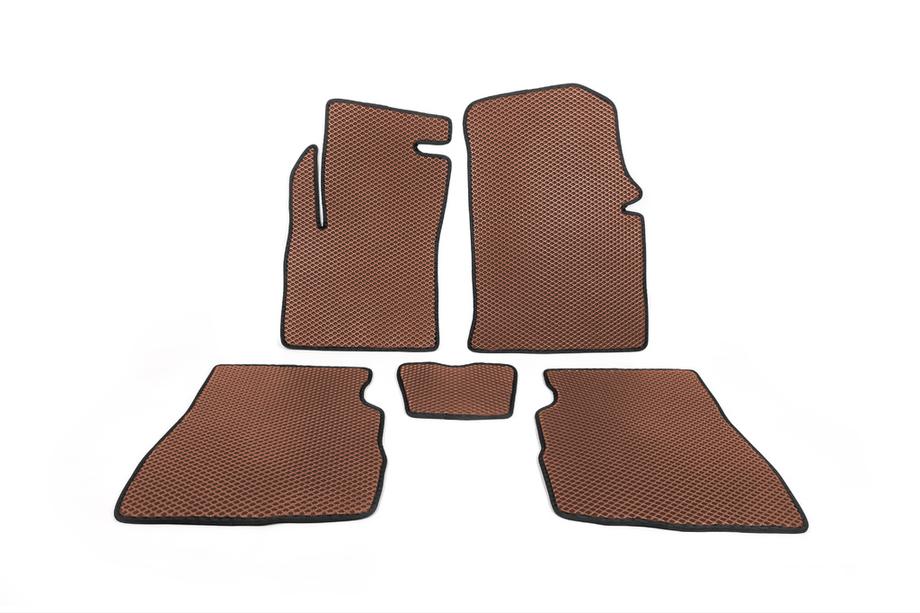 Ford Fusion 2002–2012 EVA-auton lattiamatot (ruskeat) Image