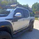 Volkswagen Amarok 2010–2022 Ovien ylälistat (6 kpl, ABS) kuva 1