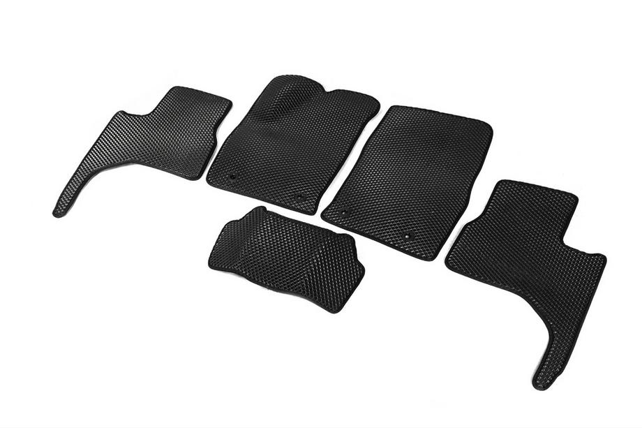 Toyota Land Cruiser 300 2021– EVA-lattiamatot (mustat) Image