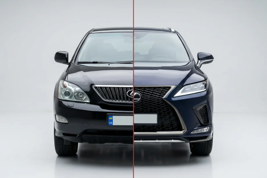 Lexus RX 2003–2009 Facelift-sarja vuodelle 2021 (puskuri, ajovalot, takavalot) Image