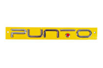 Fiat Punto Grande/EVO 2006–2018 Punto-tekstimerkki EVO:lle (punainen piste, 2037a) kuva 1