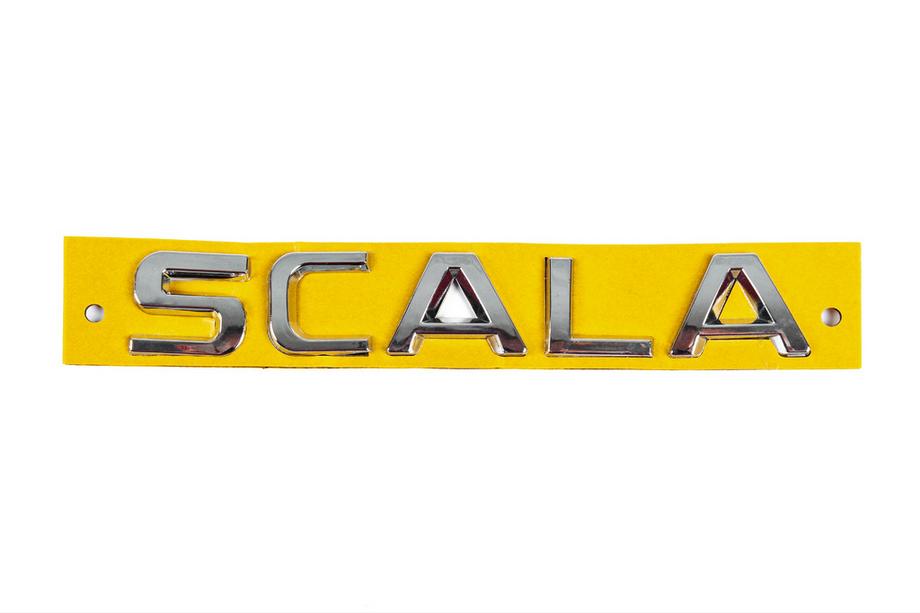 Skoda Scala 2018– Scala teksti -merkki Image