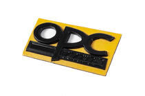 Opel OPC Line -embleemi 32 x 85 mm (musta) kuva 2