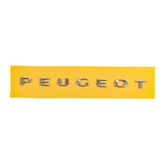 Peugeot tekstimerkki (201 x 12 mm) kuva 1