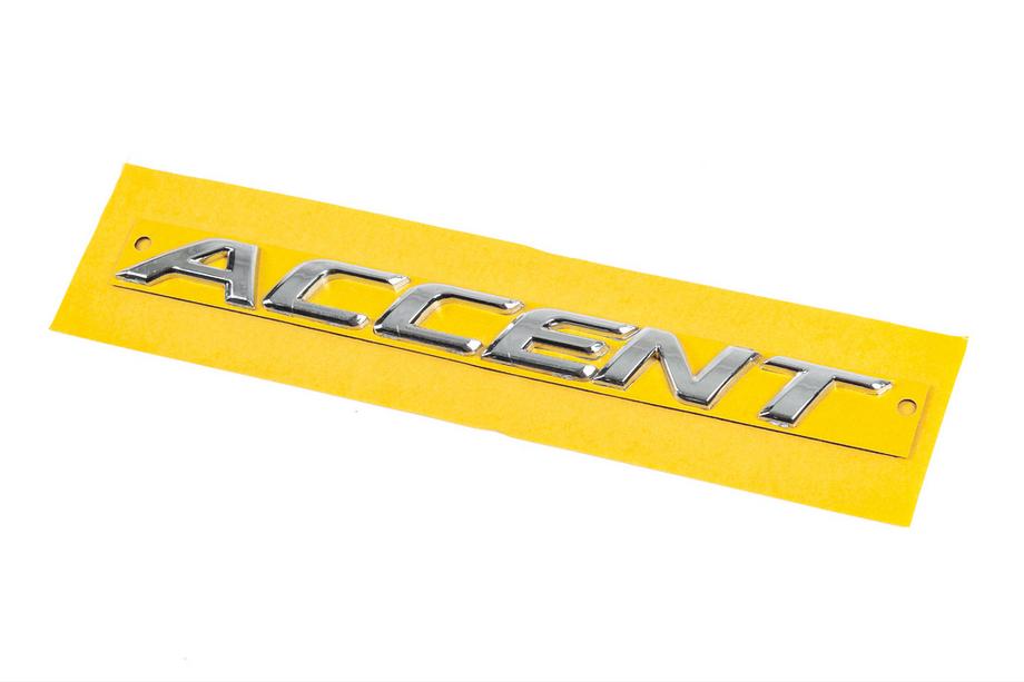 Hyundai Accent 2011–2017 Embleemi Accent 86311-1R000 (190 mm x 16 mm) Kuva 2