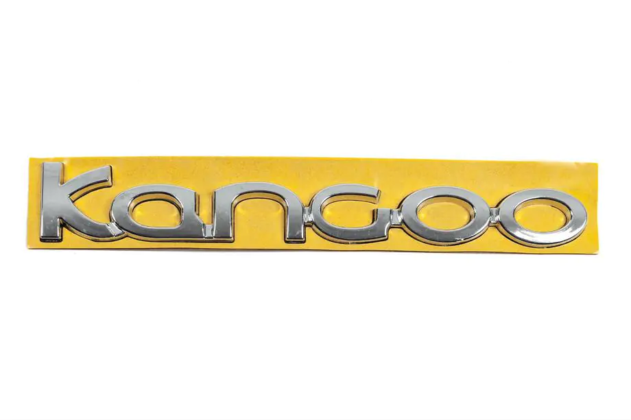 Renault Kangoo 2008–2020 Kangoo -teksti merkki 8200694685 (222 mm x 28 mm) Kuva 1