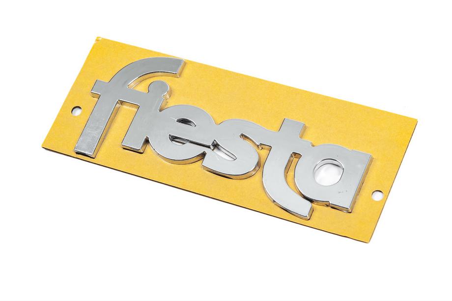 Ford Fiesta 1995–2001 Fiesta-embleemi YS61B42528AA (117 mm x 52 mm) Kuva 2