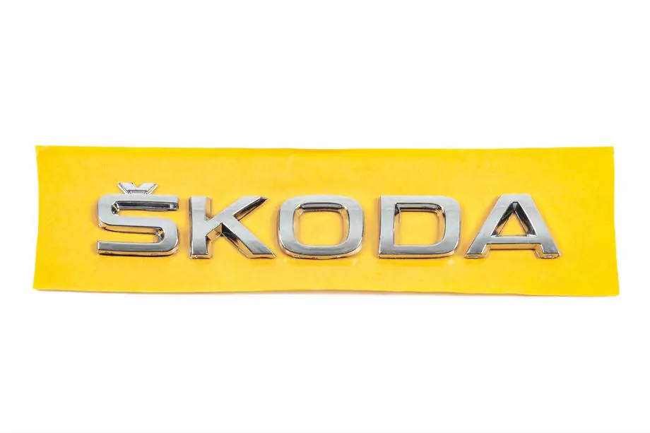 Skoda-teksti 5JA853687 (155 mm x 27 mm) Image