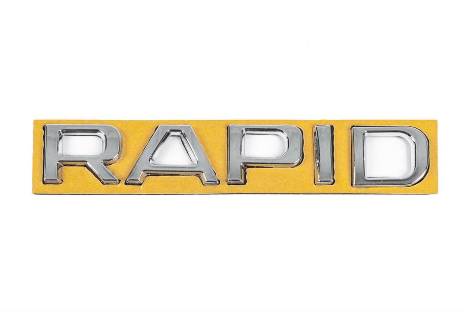 Skoda Rapid 2012–2019 Rapid-teksti (130 x 22 mm) Image