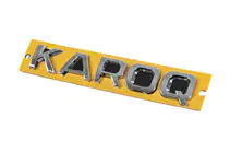 Skoda Karoq 2018– Karoq-tekstitunnus (148 mm x 25 mm) kuva 2
