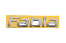 Skoda Fabia 2007–2014 Fabia-teksti (125 x 25 mm) kuva 1