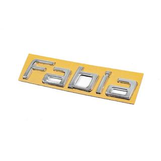 Fabia-teksti (125 x 25 mm) Skoda Fabia 2007–2014 kuva 2