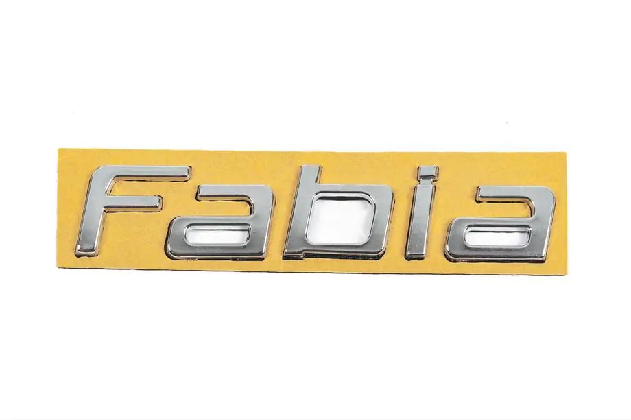 Skoda Fabia 2007–2014 Fabia-teksti (125 x 25 mm) Image