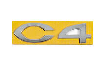 Citroen C-4 2004–2010 C4 8665.Y4 teksti-/kirjainmerkki (108 x 30 mm) kuva 1