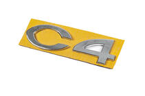 Citroen C-4 2004–2010 C4 8665.Y4 teksti-/kirjainmerkki (108 x 30 mm) kuva 2