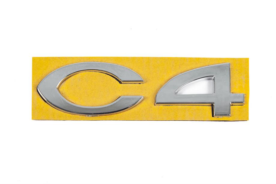 Citroen C-4 2004–2010 C4 8665.Y4 teksti-/kirjainmerkki (108 x 30 mm) Image