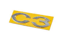Citroen C-3 2009–2016 C3-merkki (113 x 30 mm) kuva 2