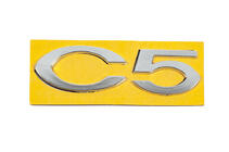 Citroen C-5 2008–2017 Embleemiteksti C5 8666.28 (110 mm x 30 mm) kuva 1