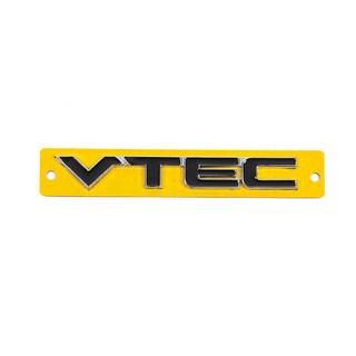 VTEC-teksti musta/kromi (110 x 15 mm) kuva 1