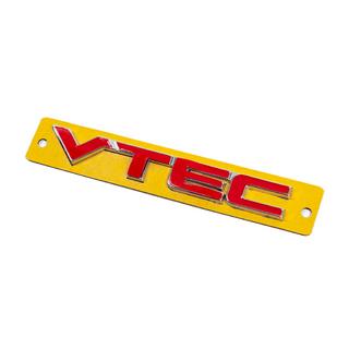 VTEC-teksti punainen kromilla (110 x 15 mm) kuva 2