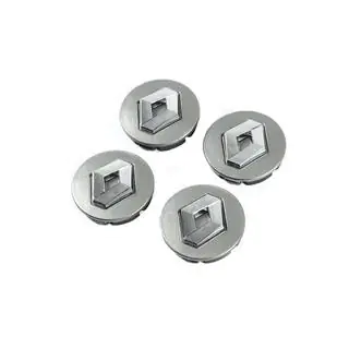 Vanteiden keskiökupit harmaa 5884 (56 mm / 52 mm, 4 kpl)