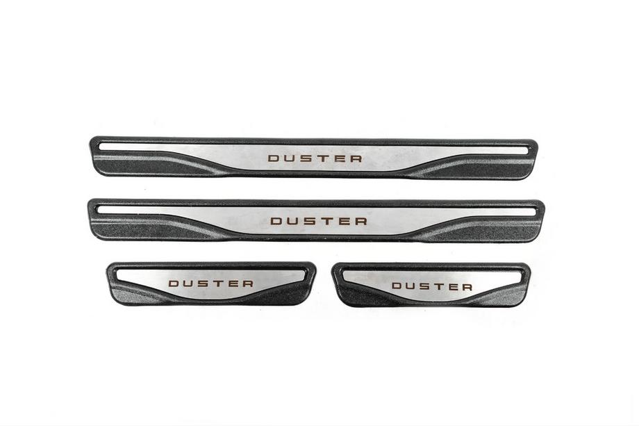 Renault Duster 2008–2017 Carmos V4 kynnyslistat, ruostumaton teräs (4 kpl) Image