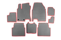 Nissan Qashqai 2007–2010 EVA-lattiamatot +2 (3 riviä, harmaat) kuva 1