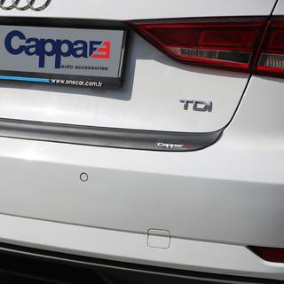 Kromilista takapuskuriin EuroCap (2017-2020, ABS) Audi A3 2012–2020 kuva 3