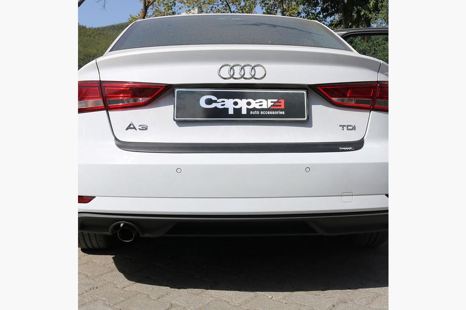 Audi A3 2012–2020 Kromilista takapuskuriin EuroCap (2017-2020, ABS) Image