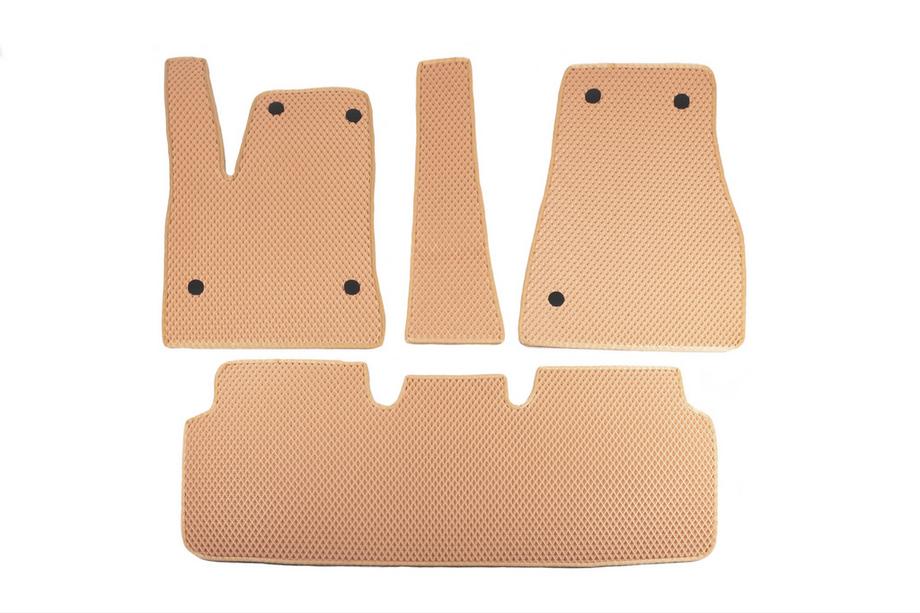 Tesla Model S 2012– EVA-mattosarja (2012-2021, beige) Image