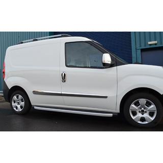 Ovenkahvan kuoret ja kehykset (8 kpl, ruostumaton teräs) Peugeot Bipper 2008–2017 kuva 2