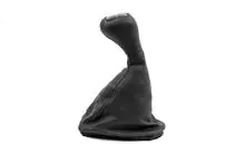 Mercedes E-class W211 2002–2009 OEM Avantgarde vaihdekepin nuppi ja vaihdepussukka (tekonahka) kuva 3