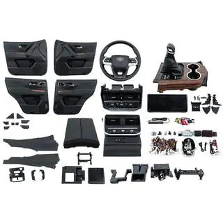 Sisätilan päivityssarja LC300:lle (kojelaudan paneelit) Toyota Land Cruiser 200 2007–2021 kuva 1