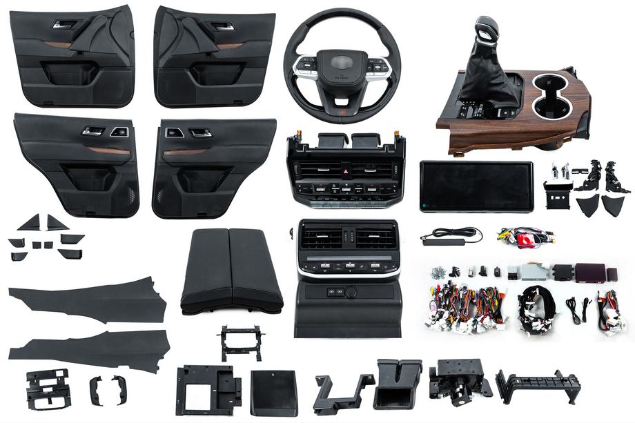 Toyota Land Cruiser 200 2007–2021 Sisätilan päivityssarja LC300:lle (kojelaudan paneelit) Image
