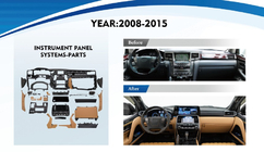 Lexus LX570/450d 2008–2022 Sisustan päivityssarja LX600:een (Full) kuva 2