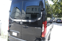 Mercedes Sprinter W907/W910 2018– Takalasin reunalista V-2 Carmos (2 kpl, ruostumaton teräs) kuva 3