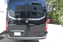 Mercedes Sprinter W907/W910 2018– Takalasin reunalista V-2 Carmos (2 kpl, ruostumaton teräs) kuva 4