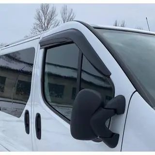 Sivulasien tuuliohjaimet (2 kpl, EuroCap) Renault Trafic 2001–2015 kuva 2