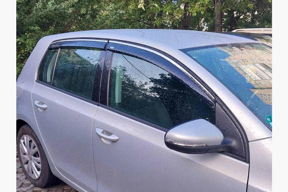 Volkswagen Golf 6 2008–2014 Ikkunatuuliohjaimet kromilistalla Niken (HB, 4 kpl) Image