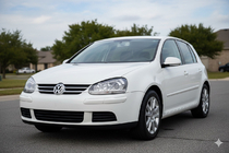Volkswagen Golf 5 2003–2009 Etuajovalot LED-valoilla Silver (2 kpl) kuva 1