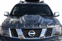 Nissan Navara 2006–2015 Konepellin suojalista (ABS) kuva 2