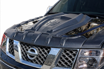 Nissan Navara 2006–2015 Konepellin suojalista (ABS) kuva 1