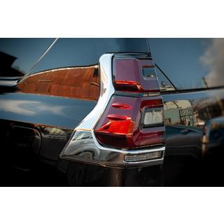 Takavalojen kehykset V2 (2 kpl, 2018+) Toyota Land Cruiser Prado 150 2009–2023 kuva 3