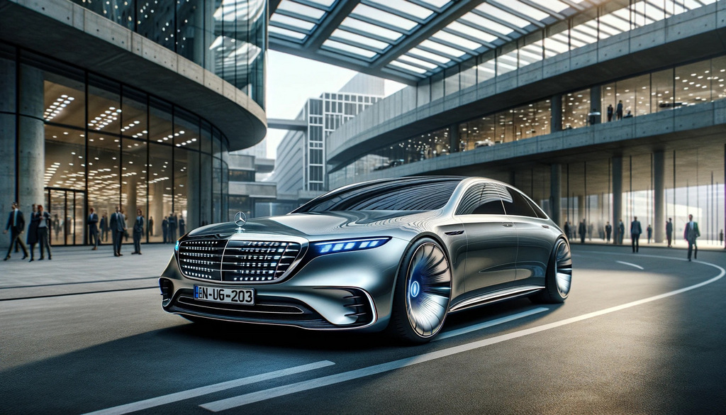 Uusi Mercedes S-Class W224: Futuristinen mestariteos