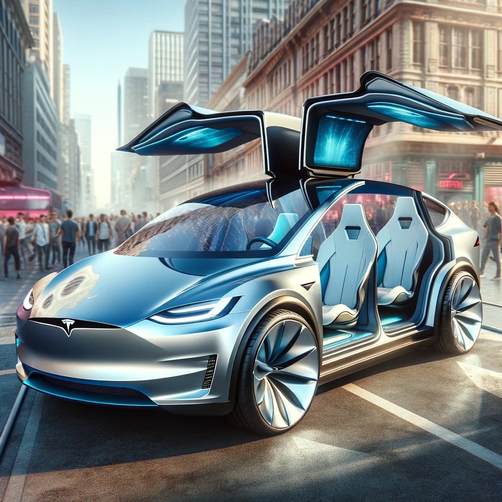 Tesla X 2024 -koeajo (malli 2)